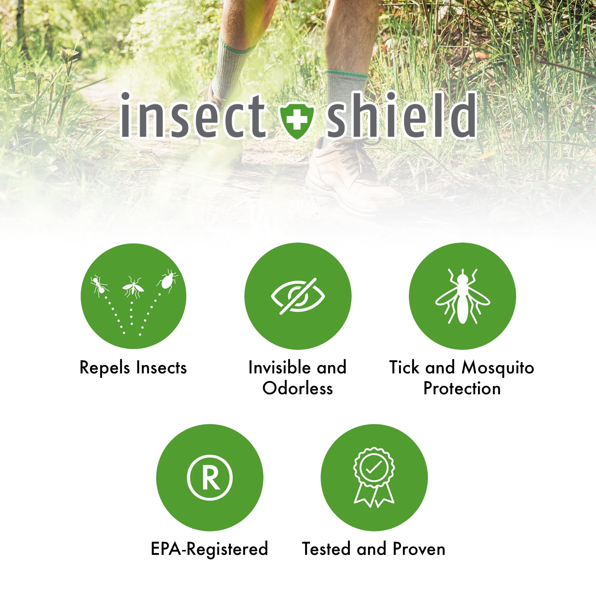 Insect Shield Permethrin Spray camping gear protected for travel