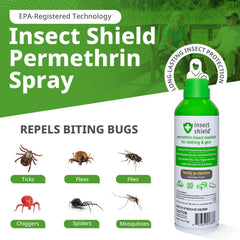 Insect Shield treating tents and netting creates a comfortable bug-free campsite.