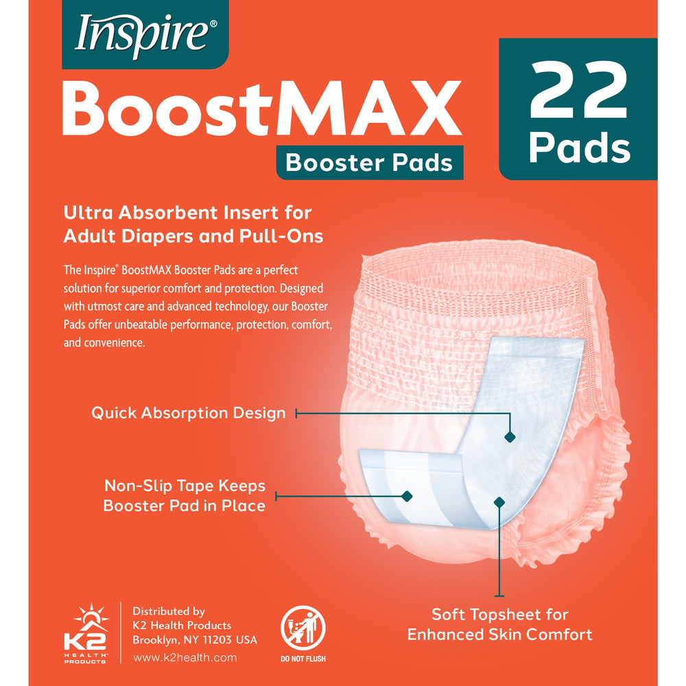 Inspire 88-count packaging for frequent use and refills.