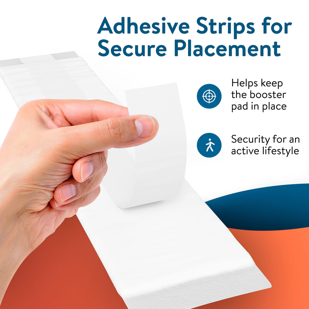 Inspire Booster Pads in action with leak-free potential.
