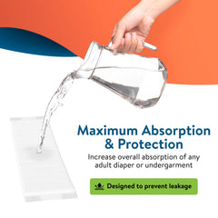 Inspire BoosterMax adhesive strip keeps pad securely in place overnight