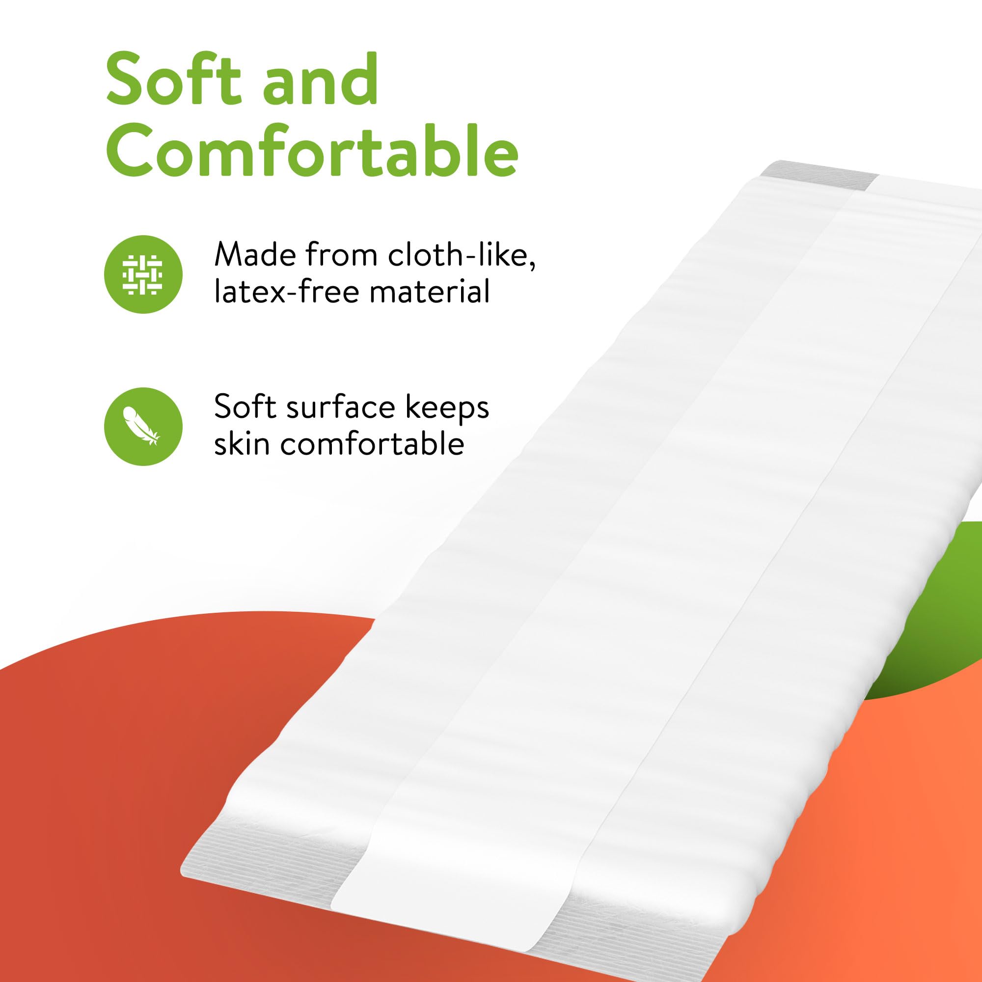 Inspire BoosterPads ideal for nighttime use, discreet beneath sleepwear