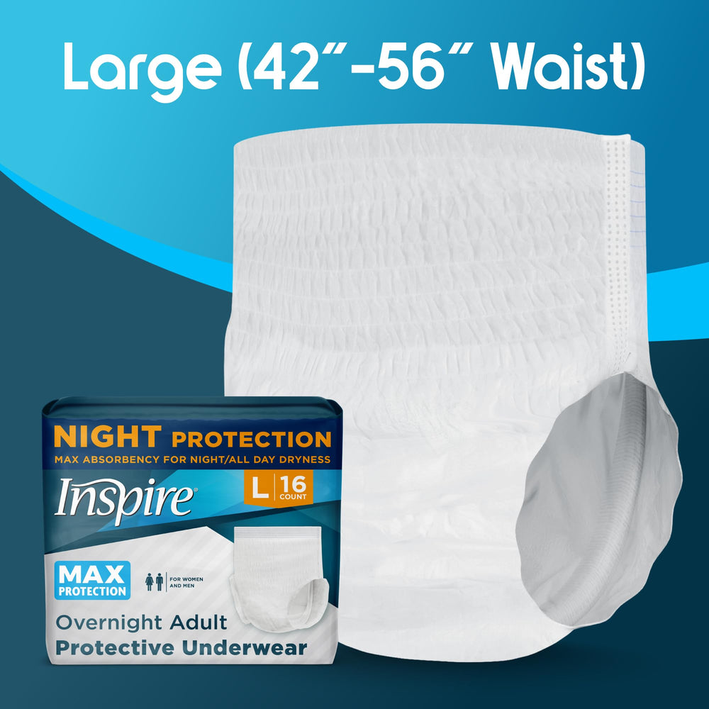 Inspire breathable materials help maintain skin comfort.