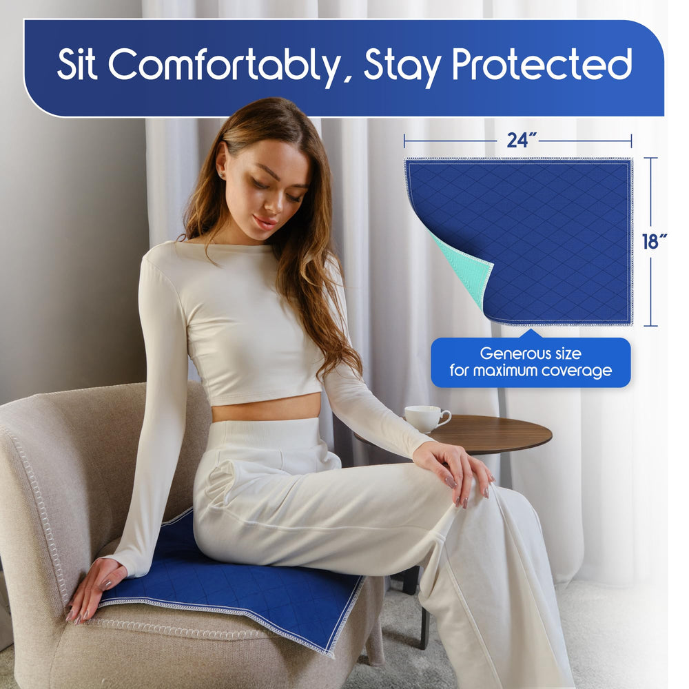 Inspire quilted chair pad soft top cushions daily use.