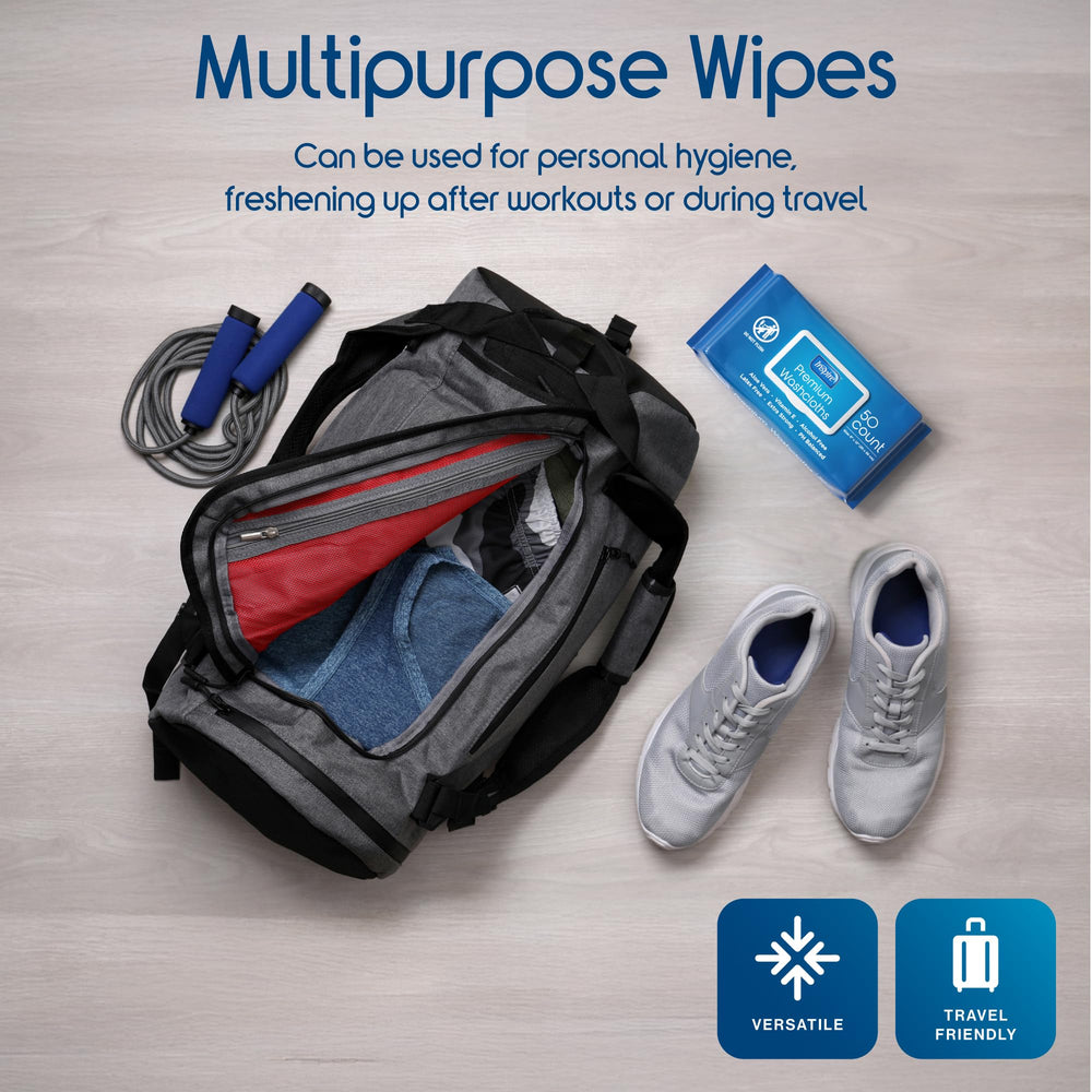 Inspire gym refresh wipe for post-workout clean