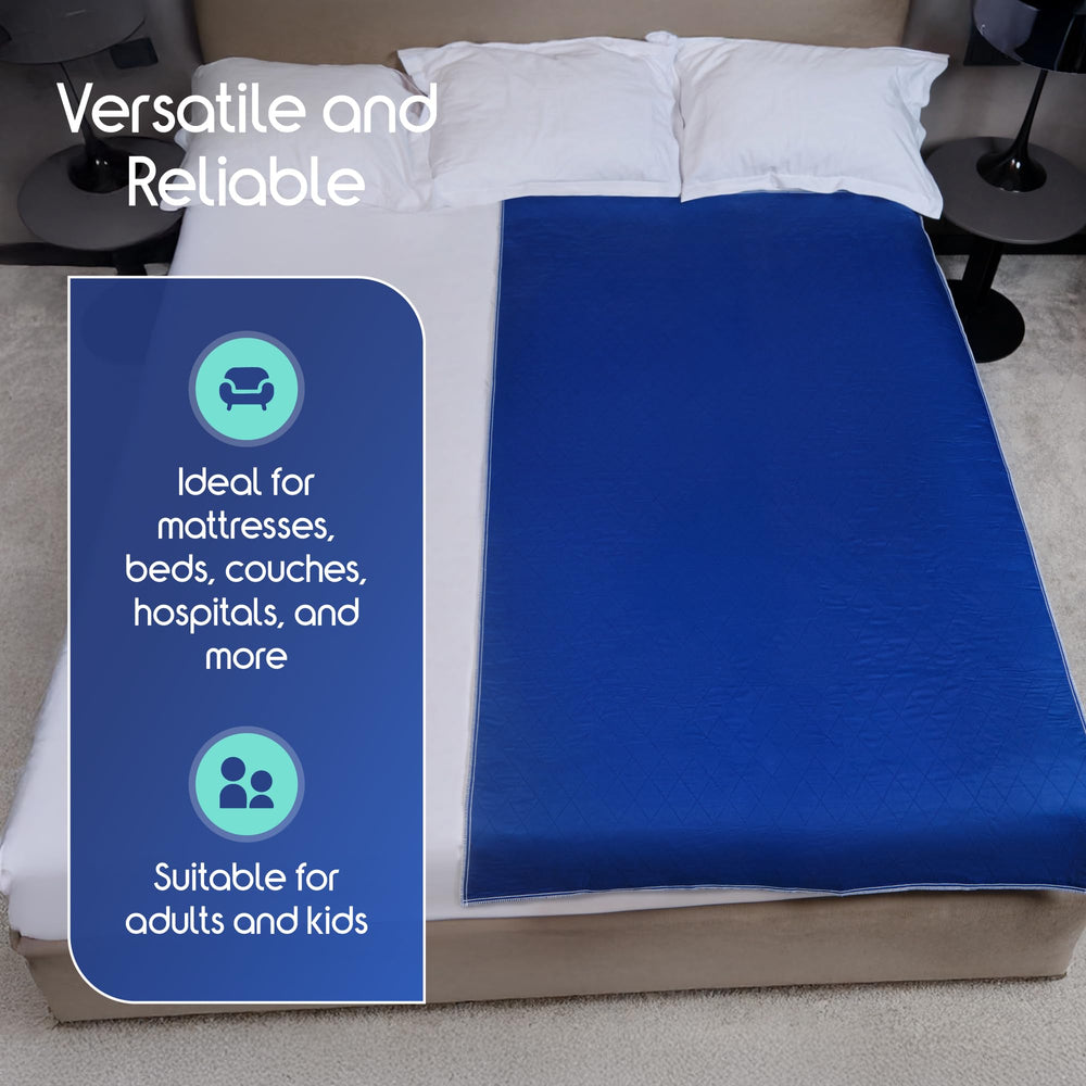 Inspire hospital-style underpad suitable for home use and caregiving scenarios.
