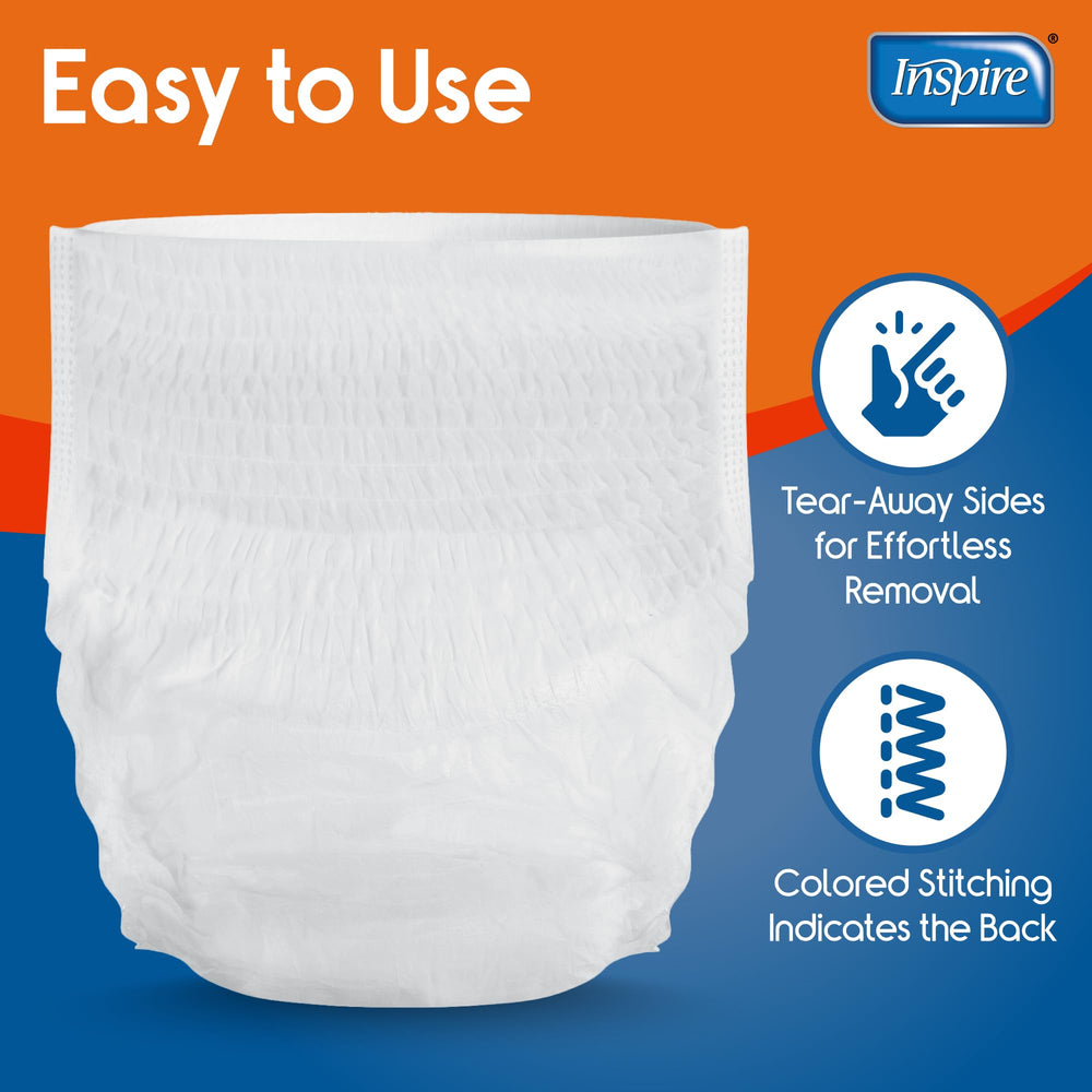 Inspire Protective Underwear tear-away sides for easy removal