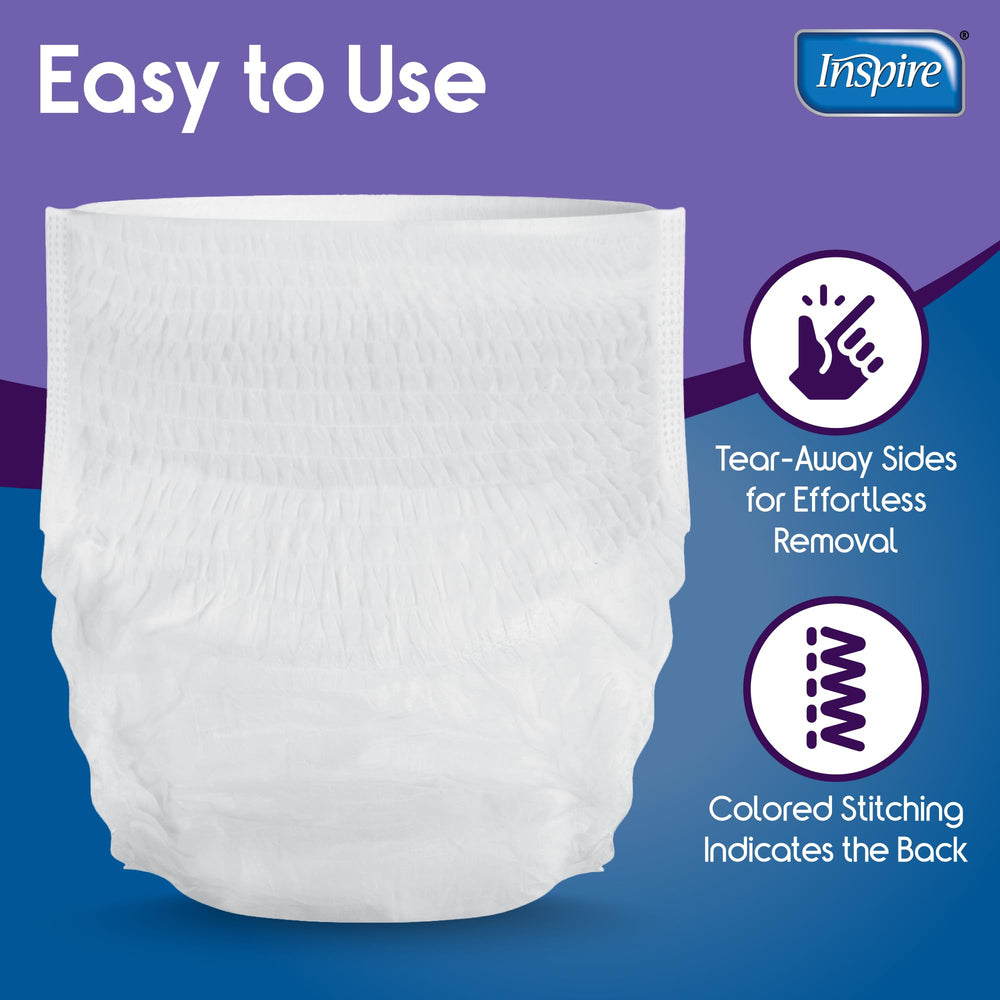 Inspire protective underwear XL tear-away sides for easy removal