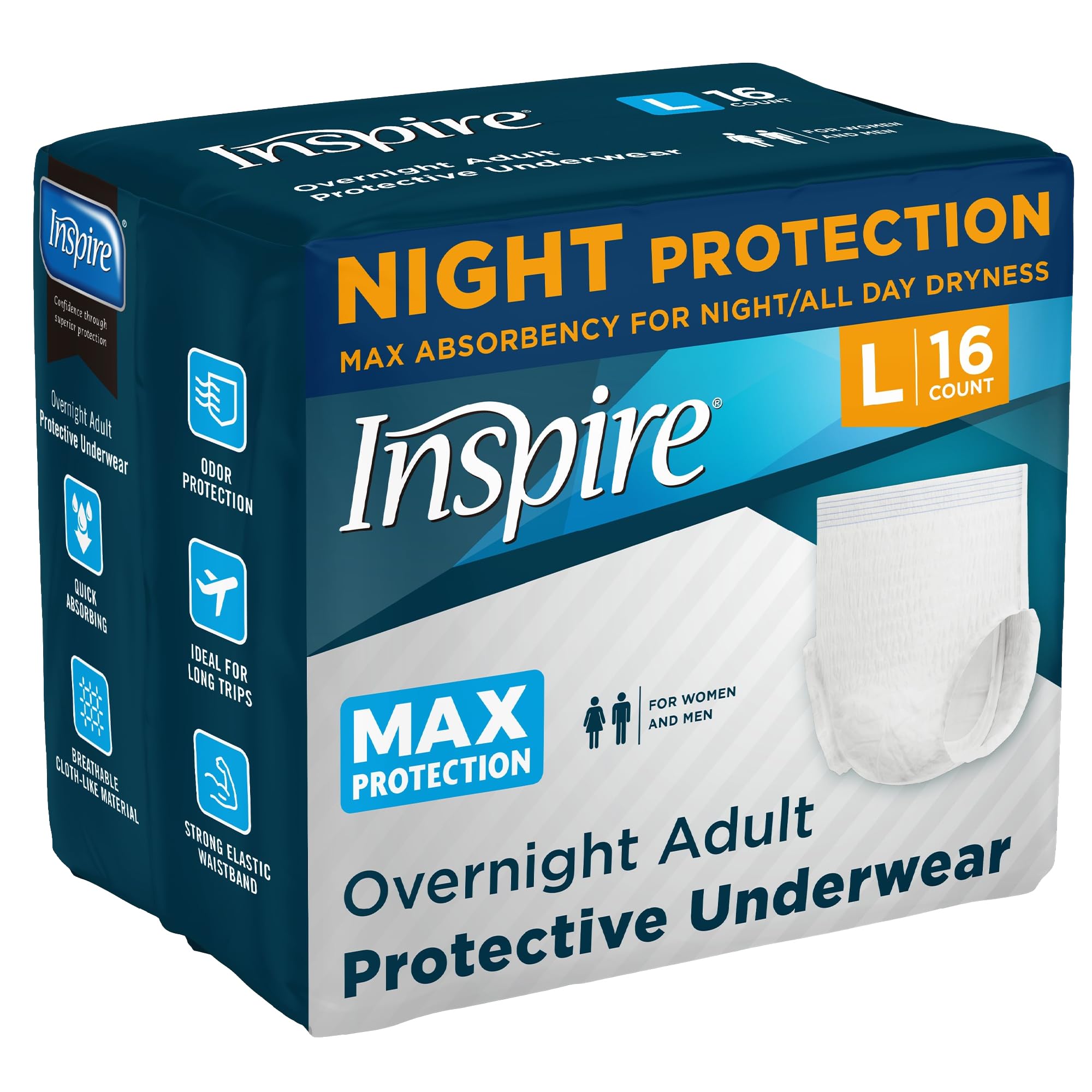 Inspire travel- and overnight-ready protection for busy lifestyles.