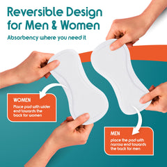 Inspire Unisex Booster Pad with hourglass shape for a comfortable fit.