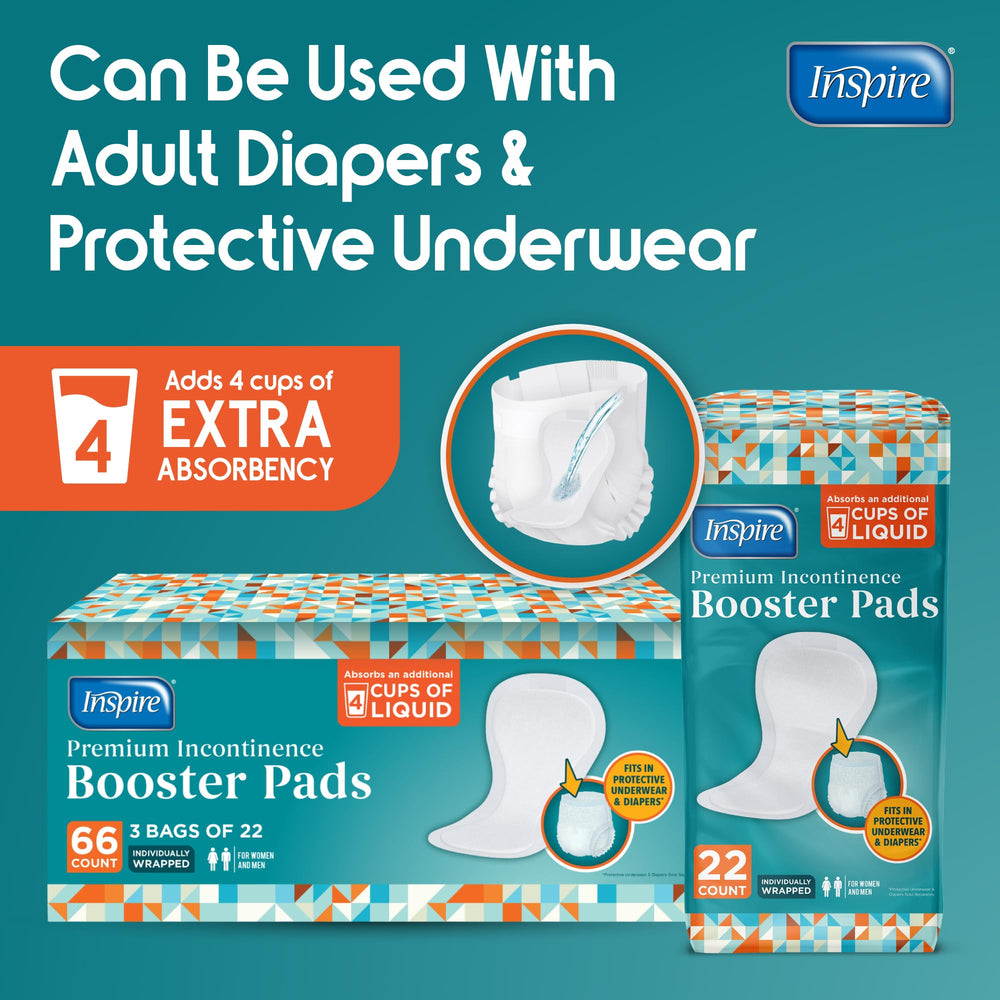 Inspire Ultra Booster Pad leak-protection for reliable coverage.