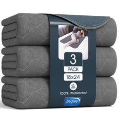 Inspire Underpads 34x52 xl coverage protects beds and surfaces from leaks.
