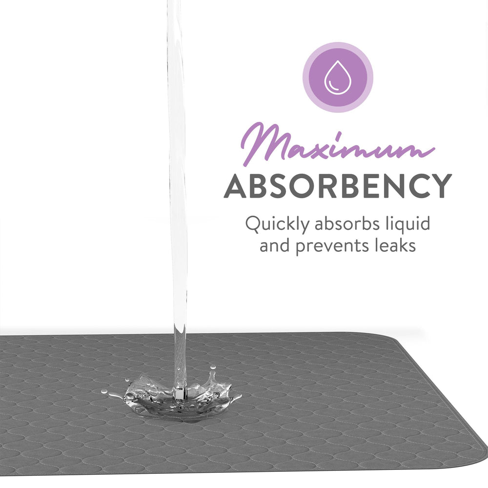 Inspire Underpads chair pad 18x24 protects furniture from accidents.