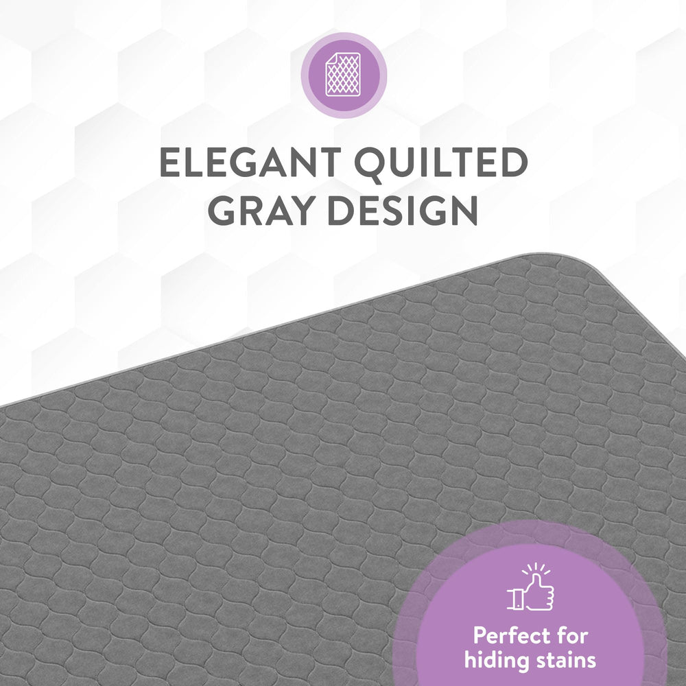 Inspire Underpads quick-drying fabric keeps skin dry.