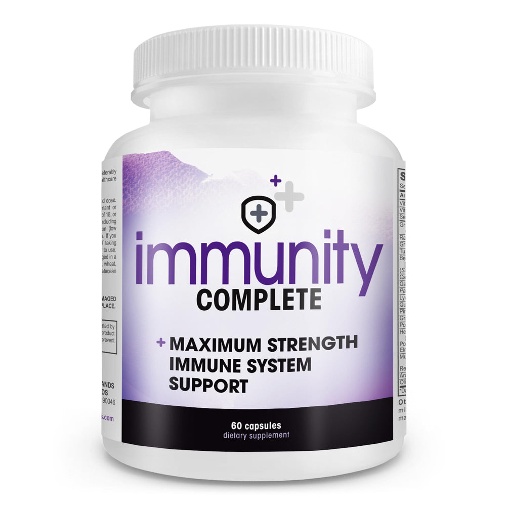 Instant Brands Immunity Complete bottle front view for daily immune support.