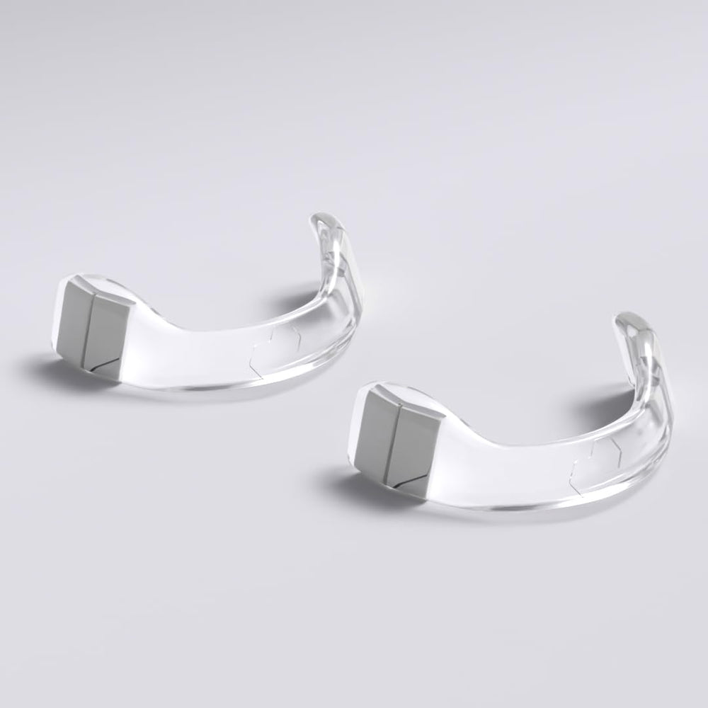 Intake Breathing Extra Band S1 worn on the nose bridge during daily activities