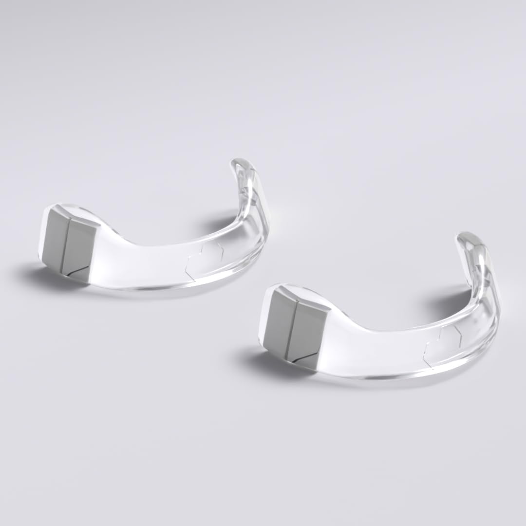 Intake Breathing Extra Bands close-up shows flexible clear material and comfortable fit.