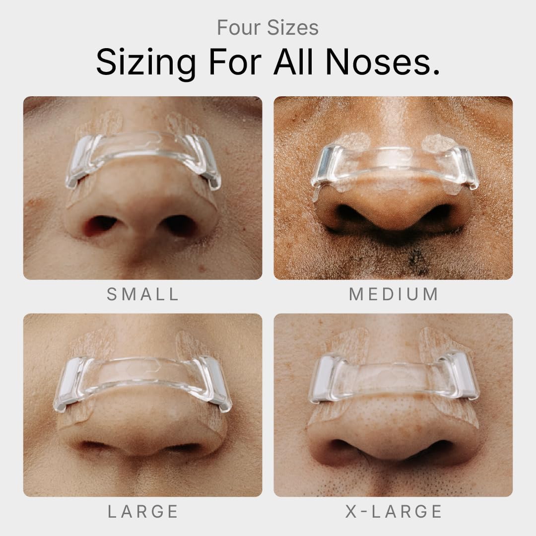 Potential sleep improvement with Intake nasal strips may aid breathing