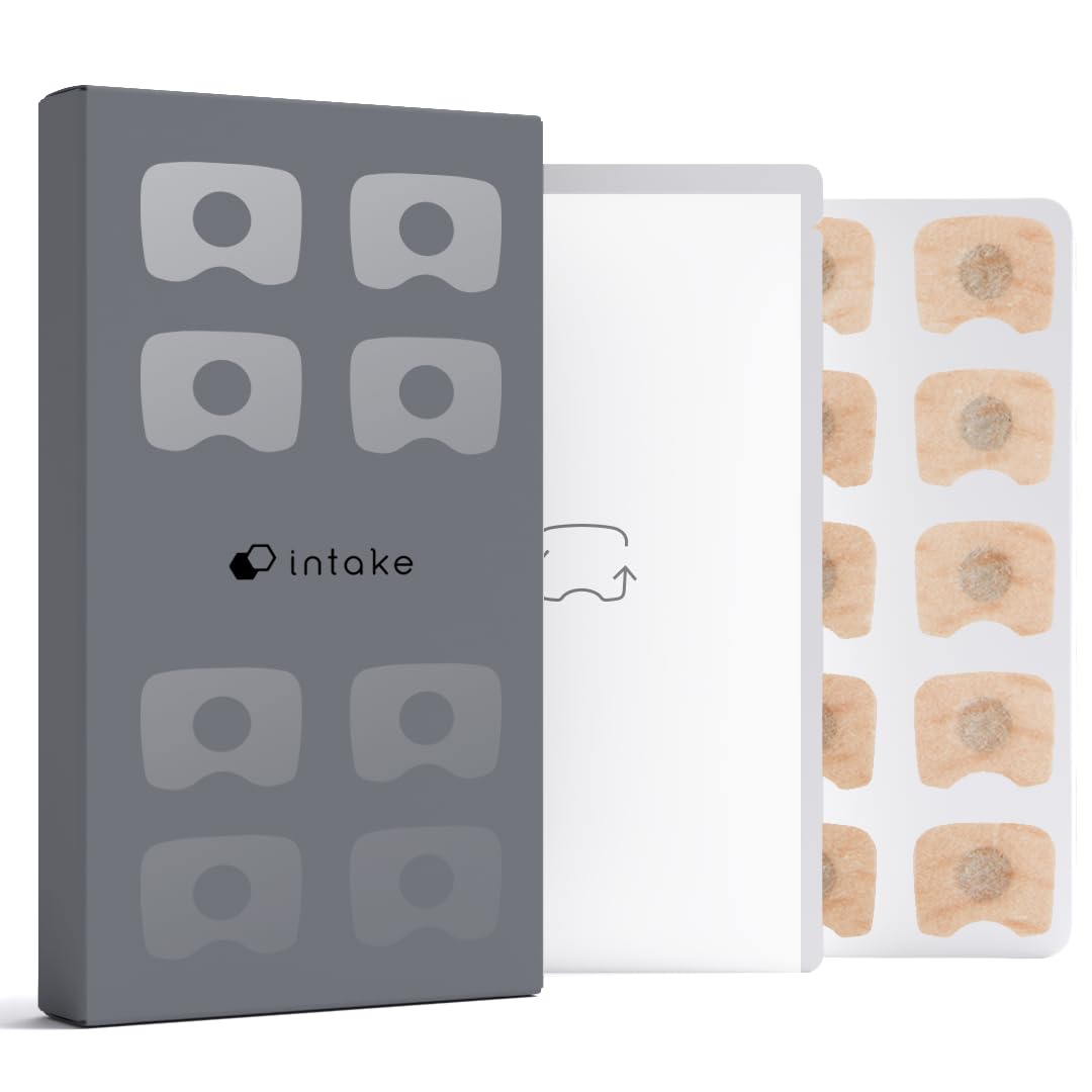 Intake 60-count refill tabs package shown for secure nightly use