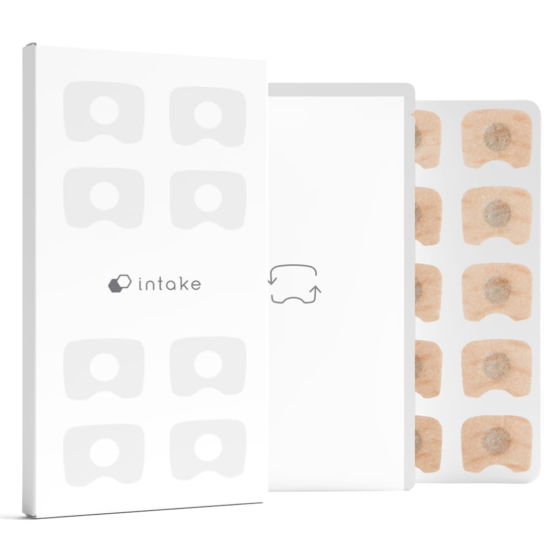Intake Breathing Refill Tabs packaging front showing a secure all-night breathing solution