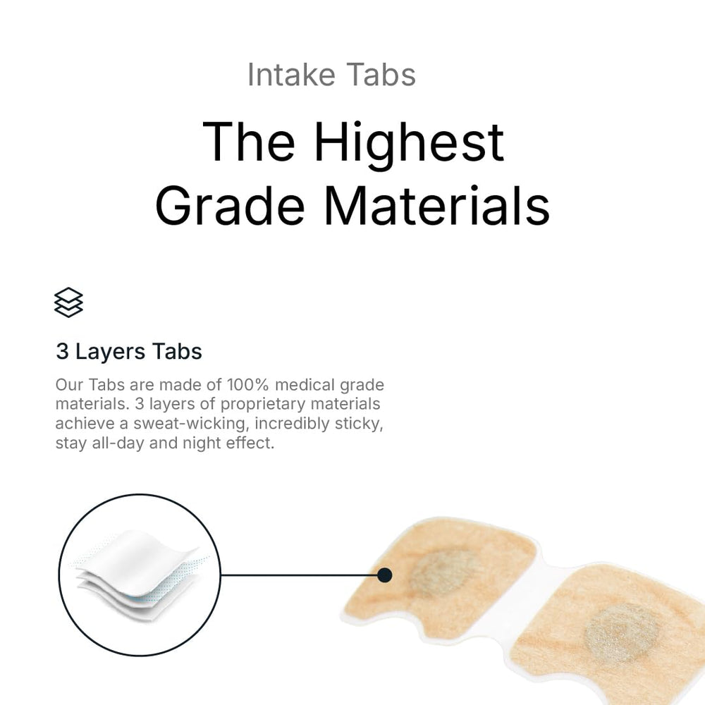 Intake refill tabs skin-safe-design protects delicate nose skin and nasal vessels