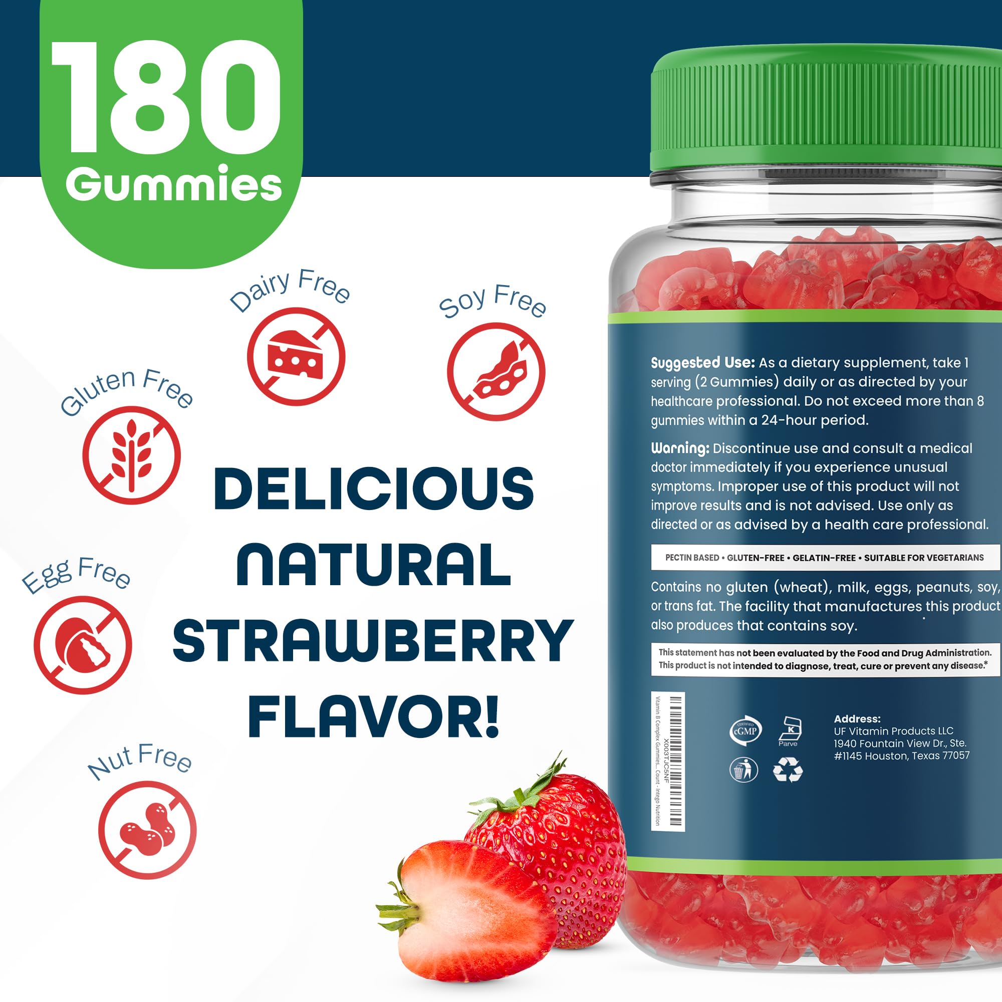 INTEGO NUTRITION bottle shows 180 count for convenient use.