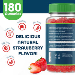 INTEGO NUTRITION bottle shows 180 count for convenient use.