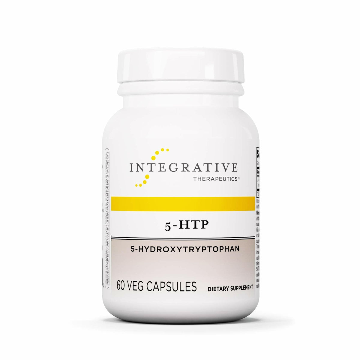Integrative Therapeutics 5-HTP bottle supports a calm mood and restorative sleep.
