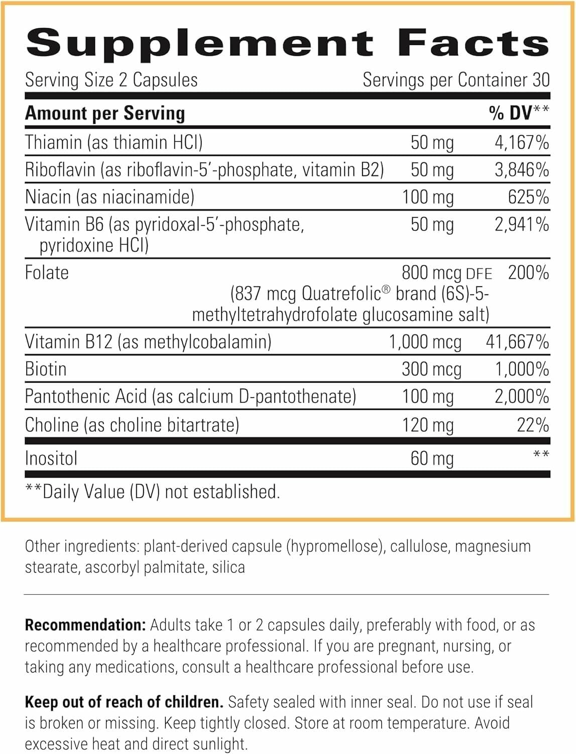 Integrative Therapeutics Active B-Complex capsules close-up highlighting compact, easy-to-take tablets for busy days