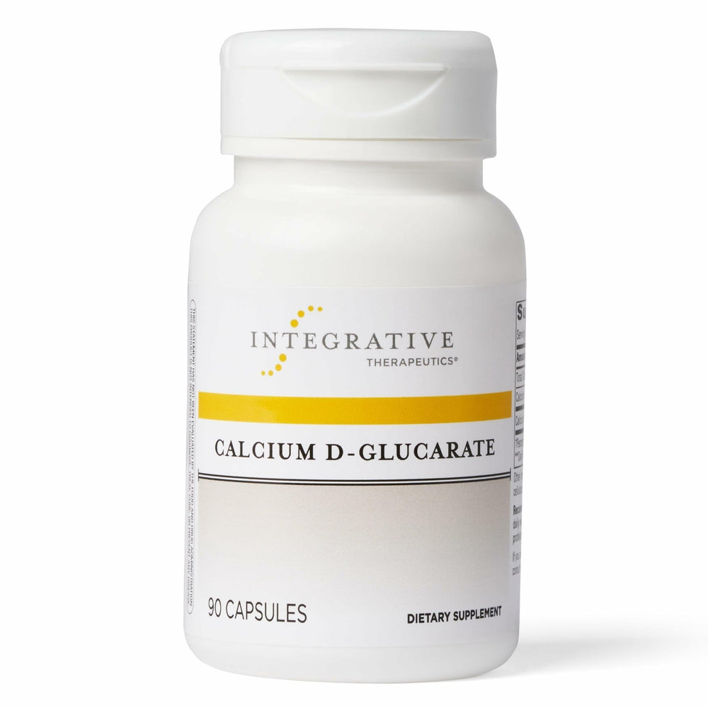 Integrative Therapeutics Calcium D-Glucarate bottle front highlighting detox support potential
