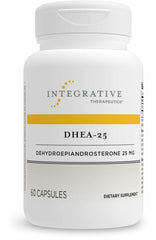 Integrative Therapeutics DHEA-25 bottle for daily endocrine support
