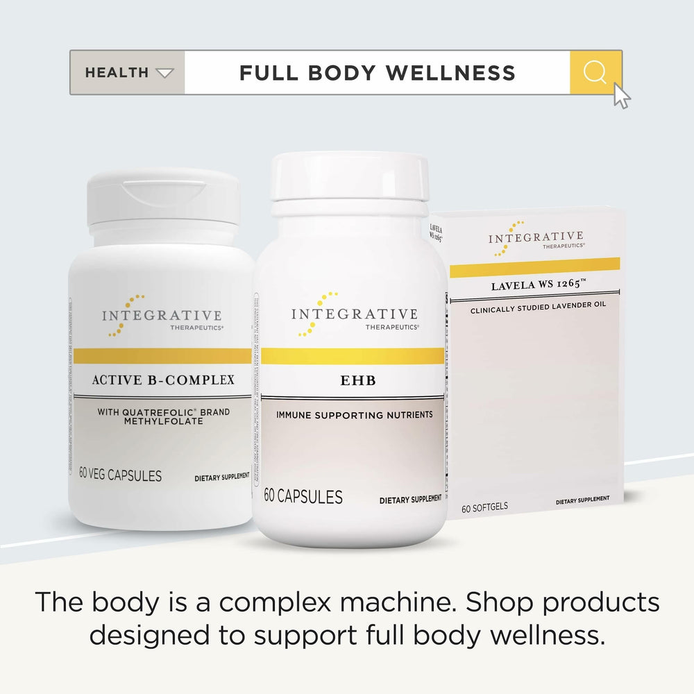 Integrative Therapeutics EHB vitamins A C B6 and zinc for wellness support