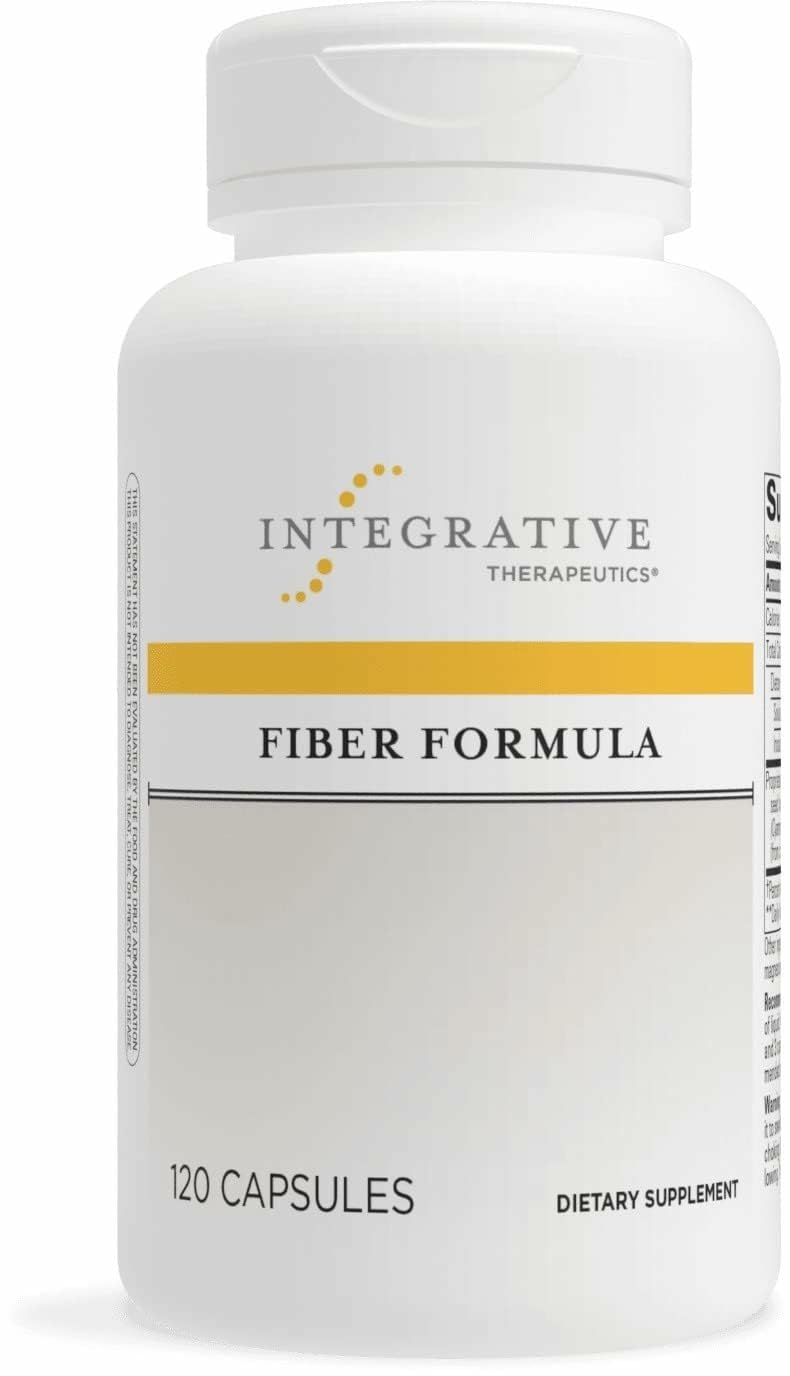 Integrative Therapeutics Fiber Formula bottle front for digestion support and easy fiber intake