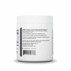 Glutamine Forte powder dissolving in water for easy mix.