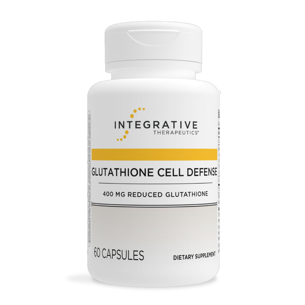Integrative Therapeutics Glutathione Cell Defense bottle for premium daily wellness