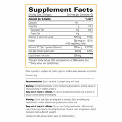 Capsules of Integrative Therapeutics Iron Complex ready for daily wellness.