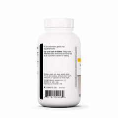 Integrative Therapeutics Magnesium Malate label back highlights purity and gluten-free formula
