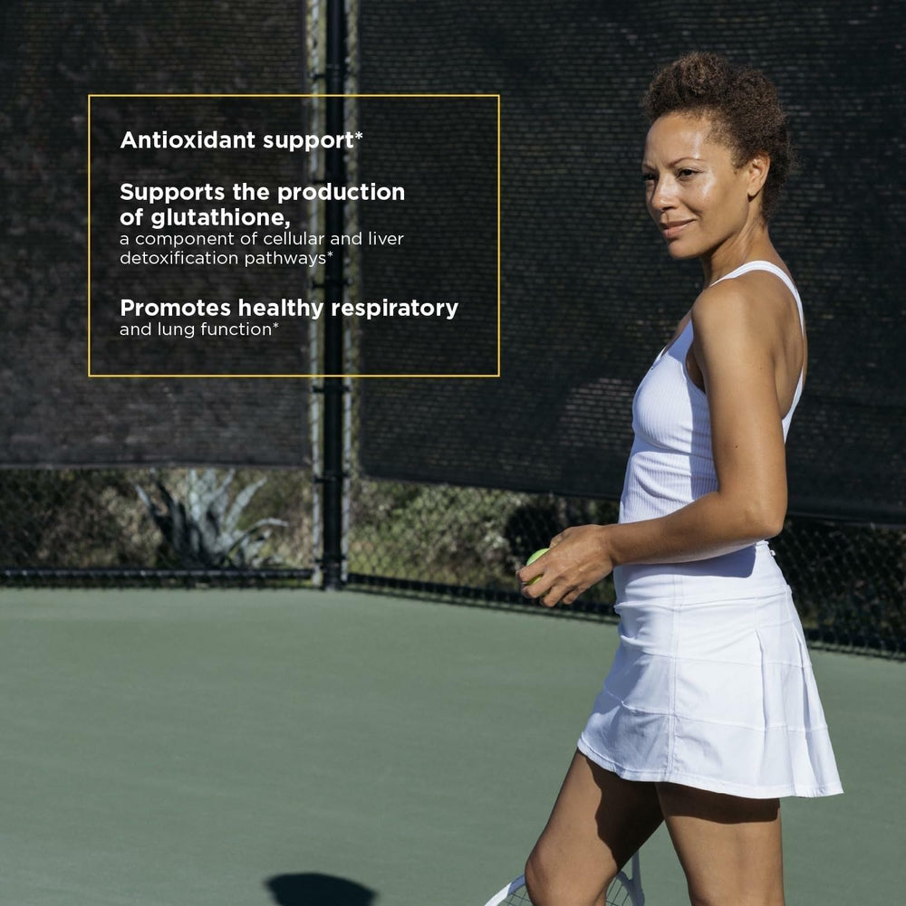 Integrative Therapeutics NAC antioxidant support for cellular health visualization.