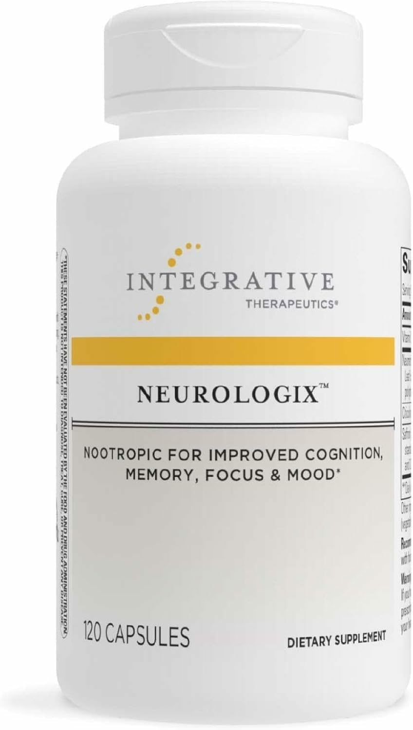 Neurologix bottle for daily brain health support.
