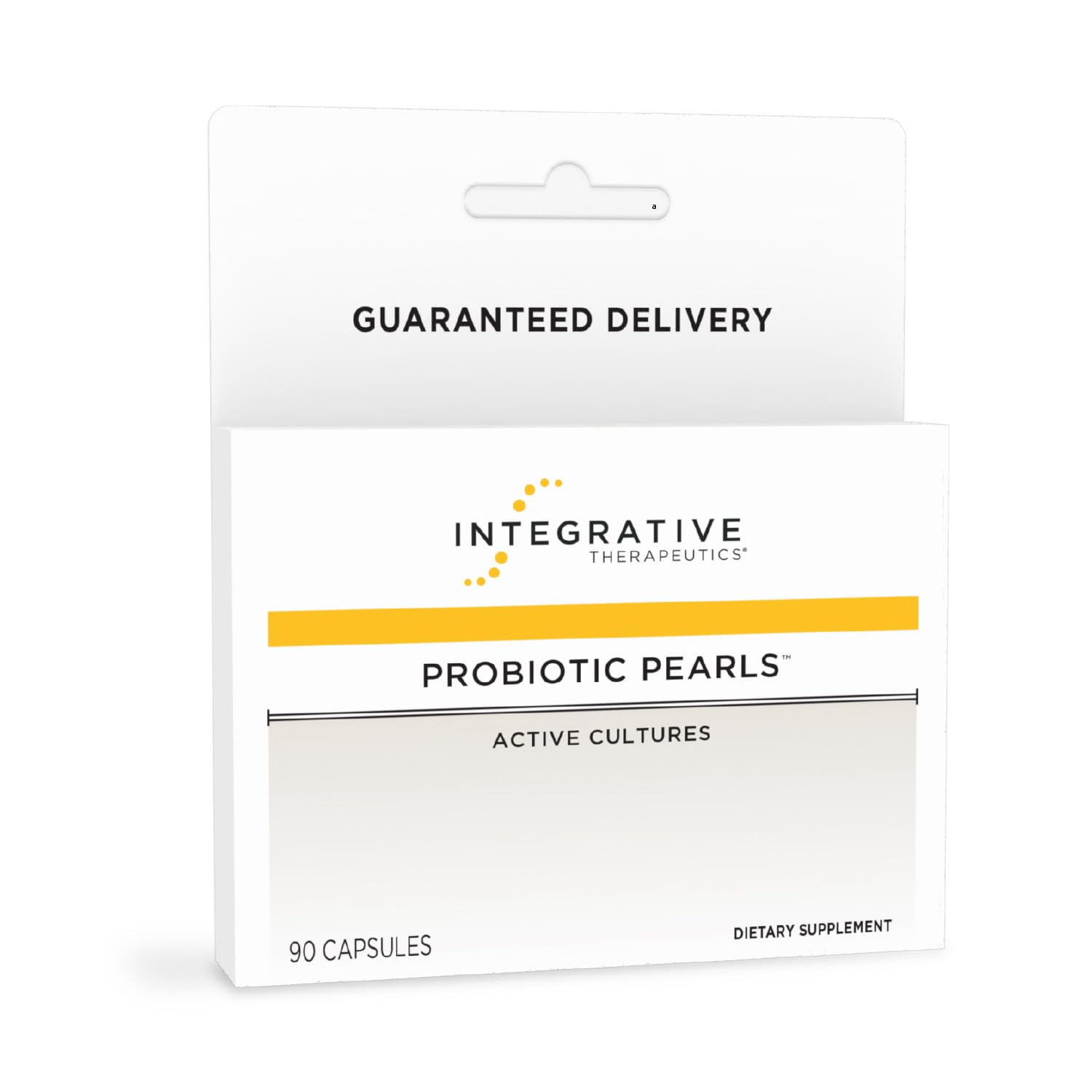 Integrative Therapeutics Probiotic Pearls bottle front for daily digestive balance