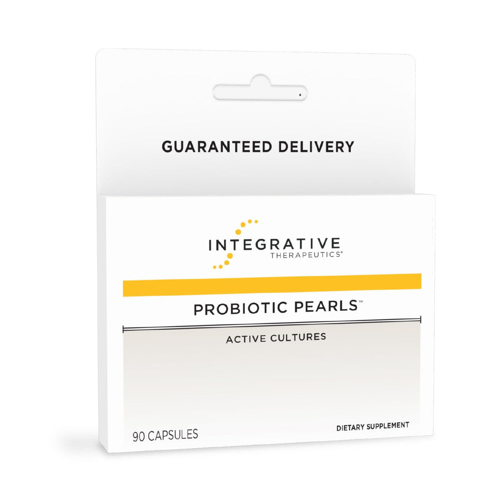 Integrative Therapeutics Probiotic Pearls bottle front for daily digestive balance