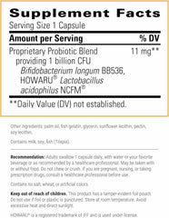 Probiotic Pearls capsules closeup showing immune support potential