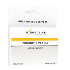 Integrative Therapeutics Probiotic Pearls bottle for daily digestive support.