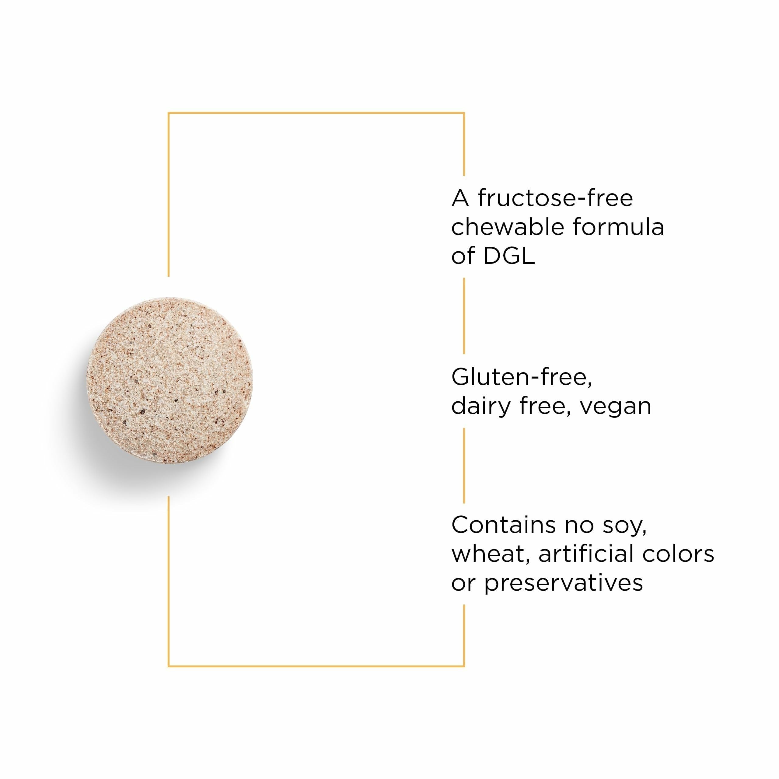 Integrative Therapeutics Rhizinate chewables in hand show portable use