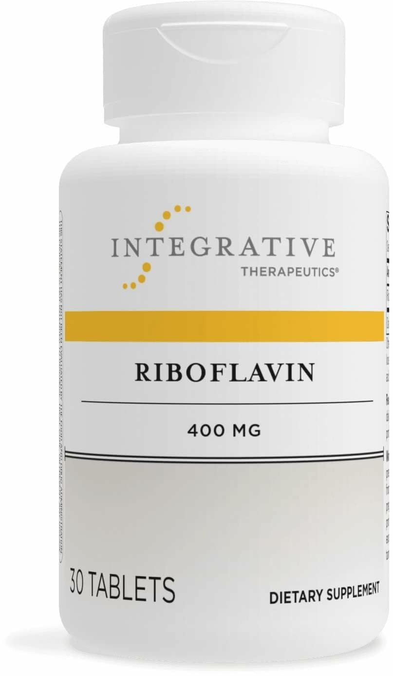 Integrative Therapeutics Riboflavin bottle front for energy support