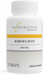 Integrative Therapeutics Riboflavin bottle front for energy support