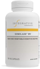 Integrative Therapeutics Similase BV bottle front with capsules for digestion support.