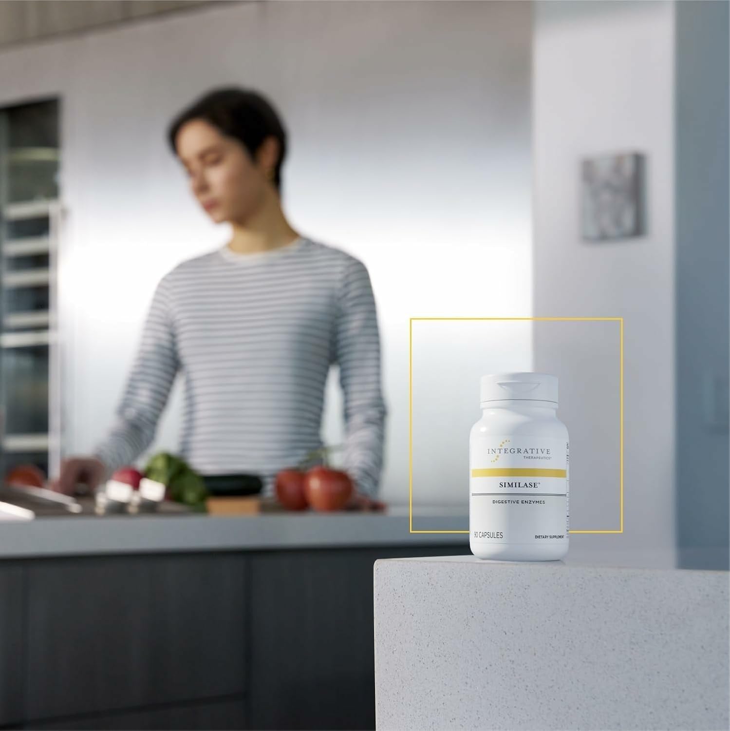 Dairy-free vegan symbol with Similase packaging representing plant-based formula.