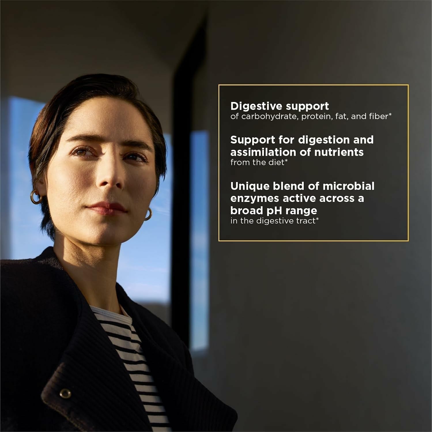 Ingredients panel of Similase highlights enzyme blend and plant-based formulation