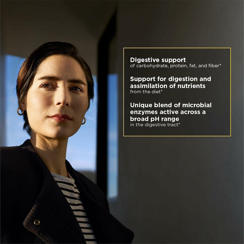 Ingredients panel of Similase highlights enzyme blend and plant-based formulation